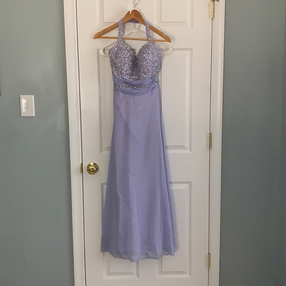 Periwinkle/ lavender prom dress